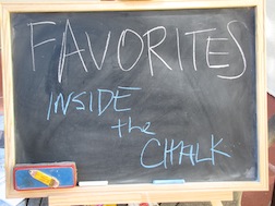 Favorites: Inside the Chalk
